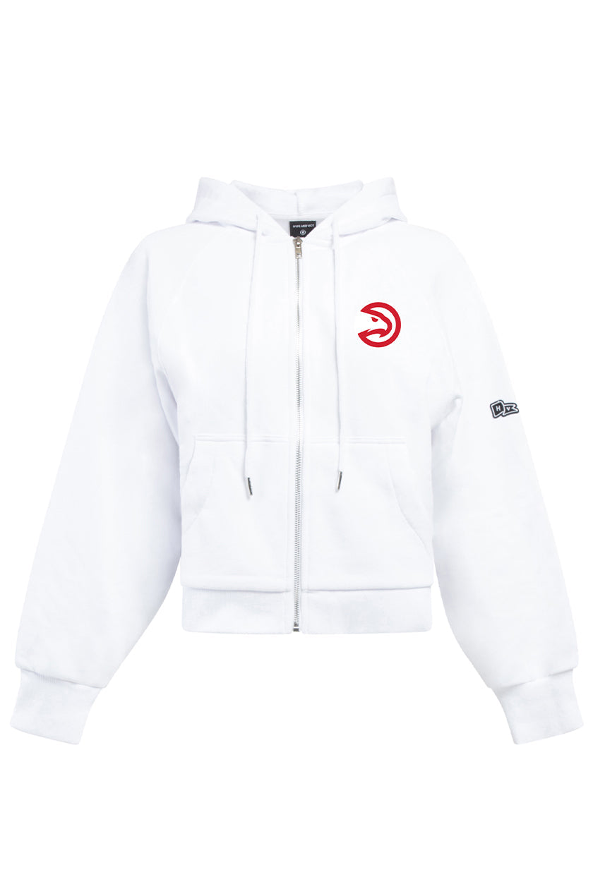 Atlanta Hawks Raglan Zip-Up