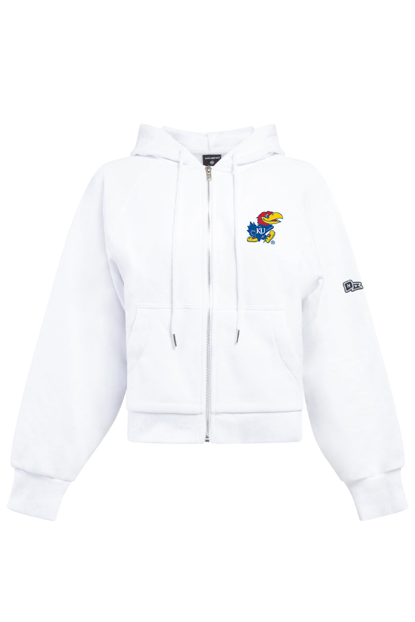 University of Kansas Raglan Zip-Up