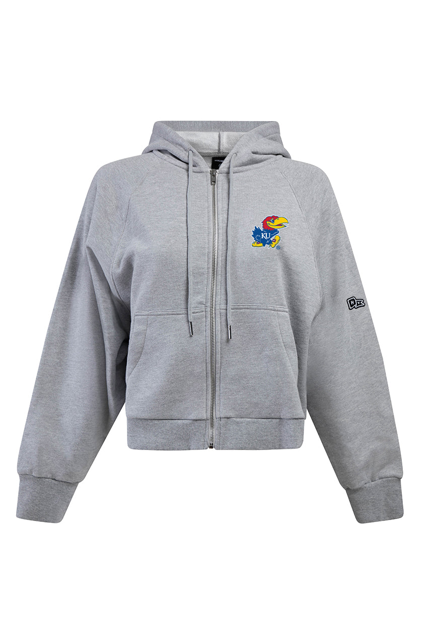 University of Kansas Raglan Zip-Up