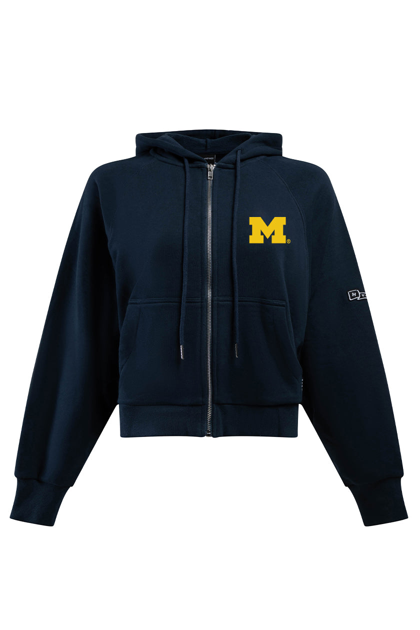 University of Michigan Raglan Zip-Up