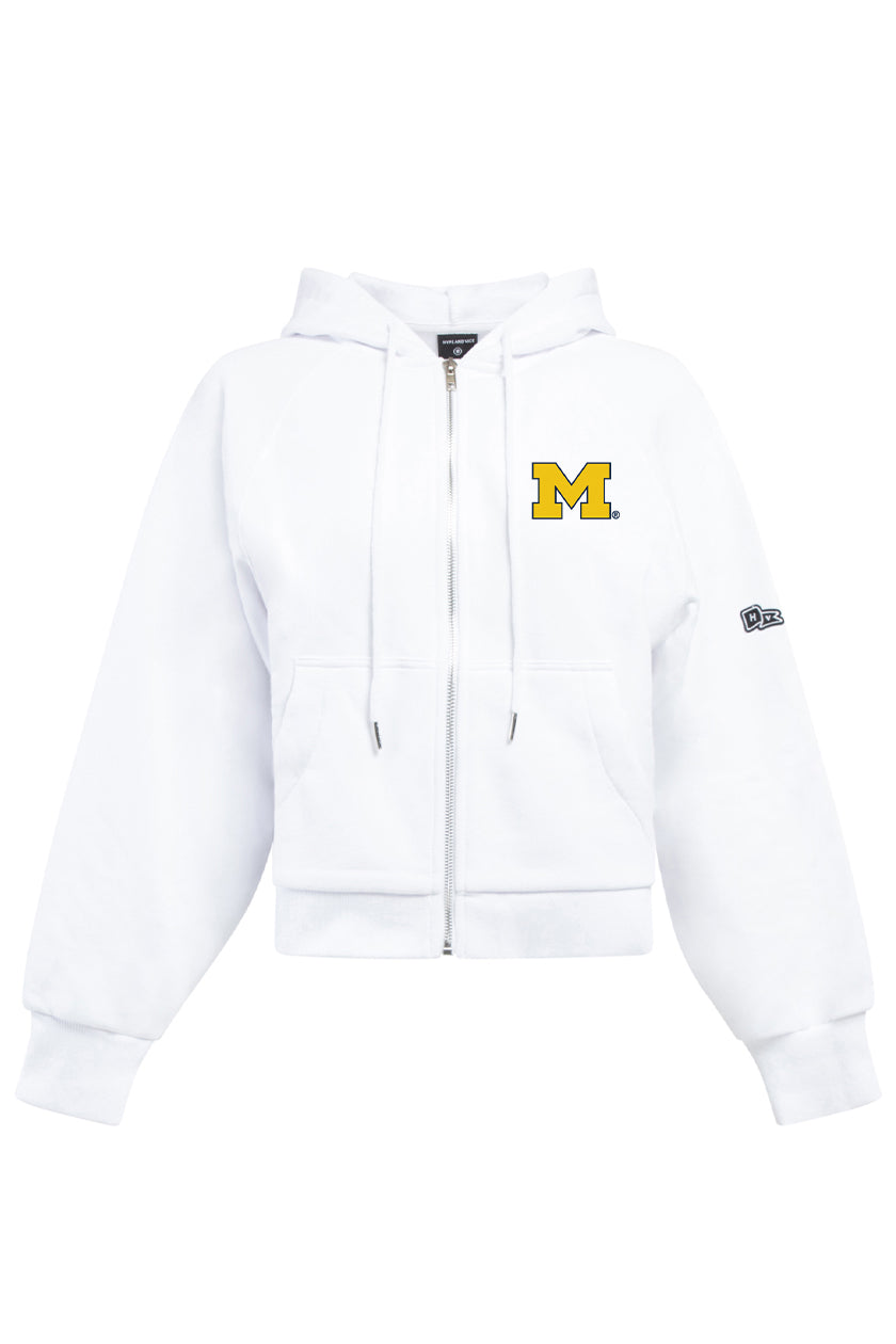 University of Michigan Raglan Zip-Up