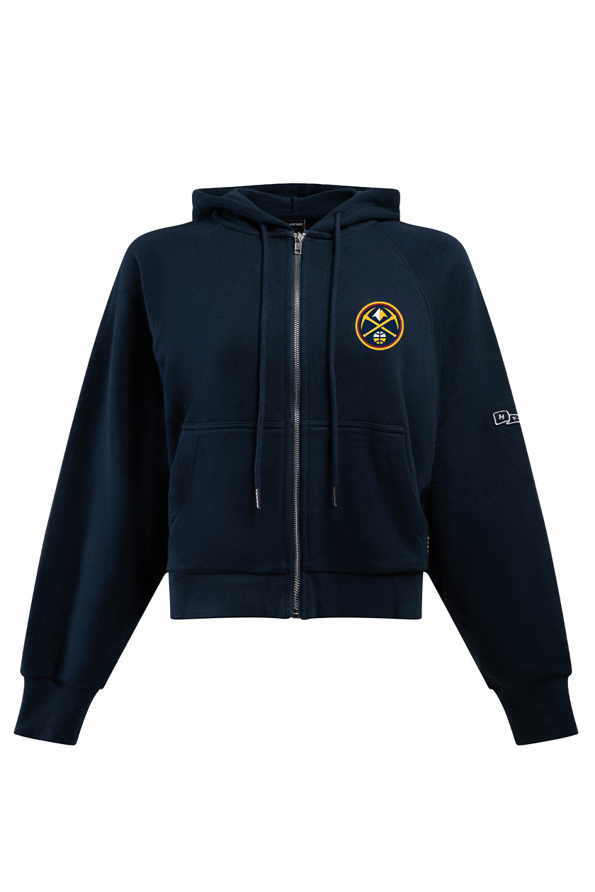 Denver Nuggets Raglan Zip-Up