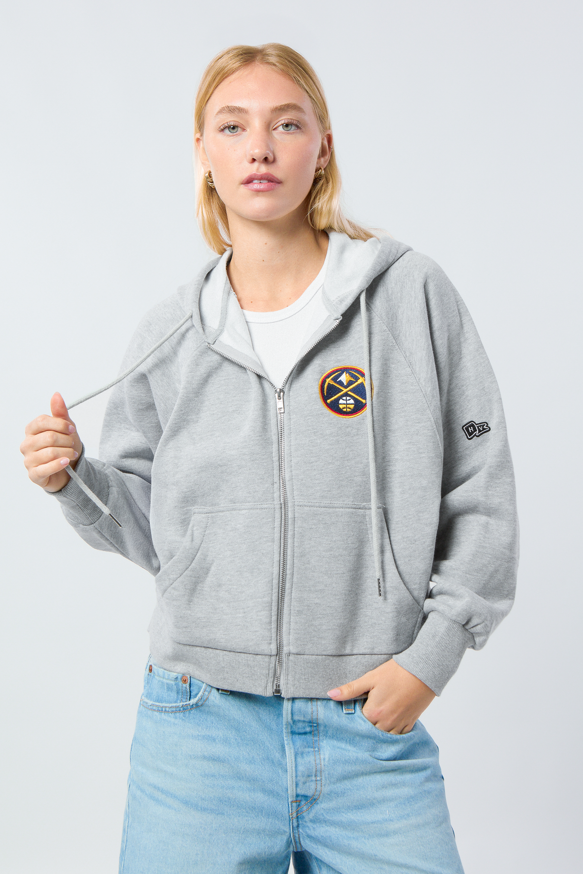 Denver Nuggets Raglan Zip-Up