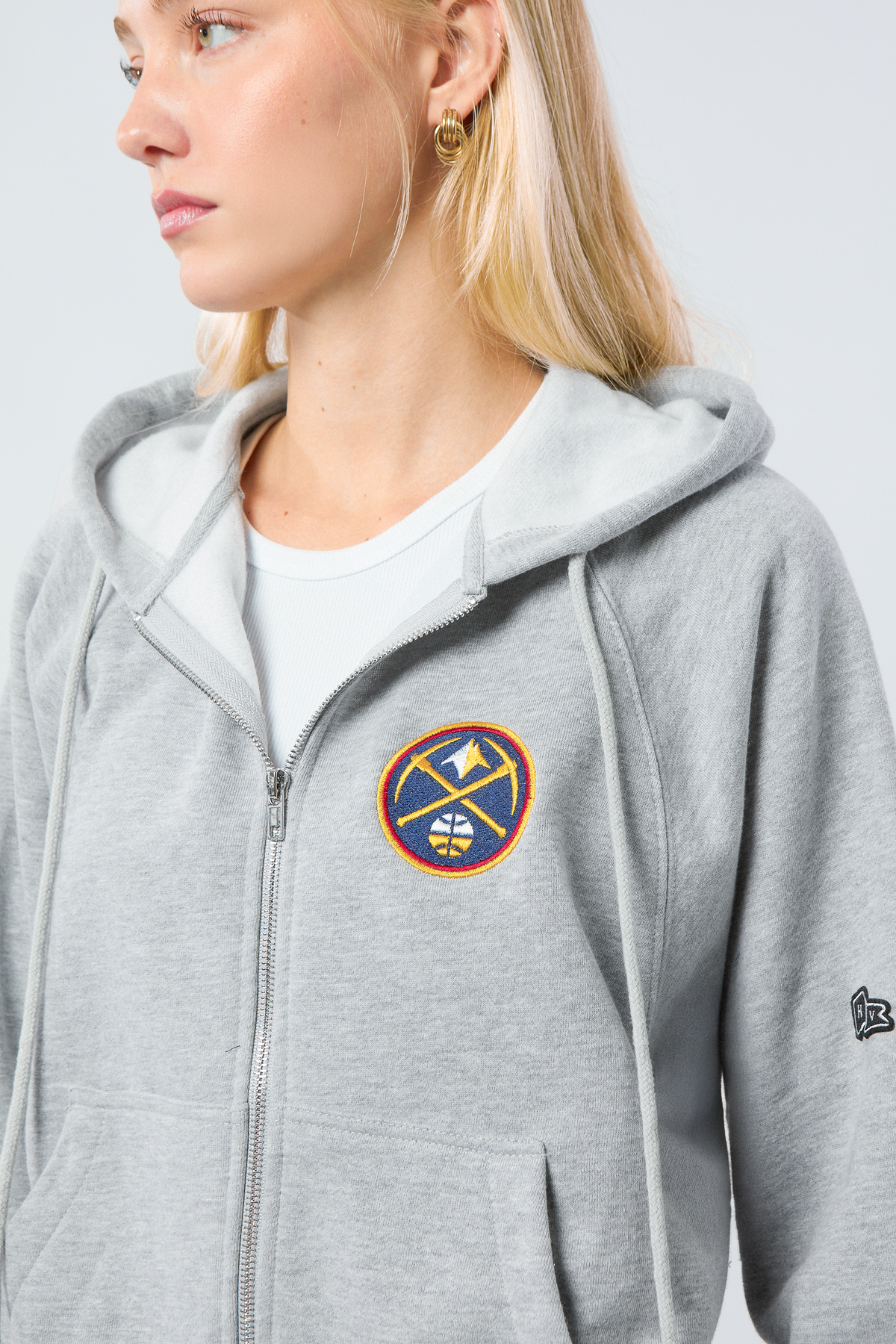 Denver Nuggets Raglan Zip-Up