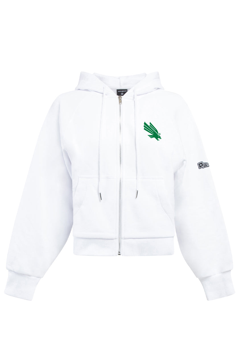 University of North Texas Raglan Zip-Up