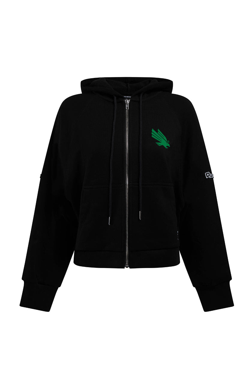 University of North Texas Raglan Zip-Up