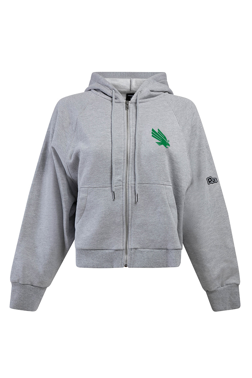 University of North Texas Raglan Zip-Up