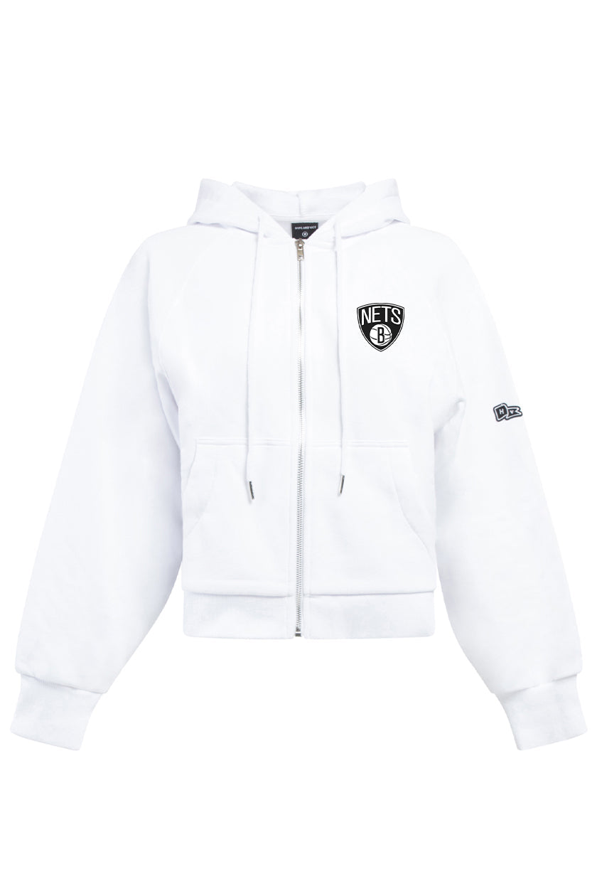 Brooklyn Nets Raglan Zip-Up