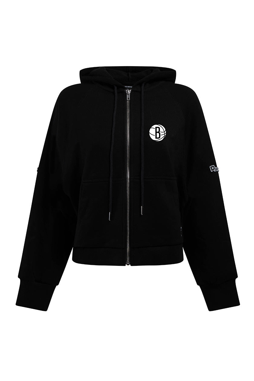 Brooklyn Nets Raglan Zip-Up