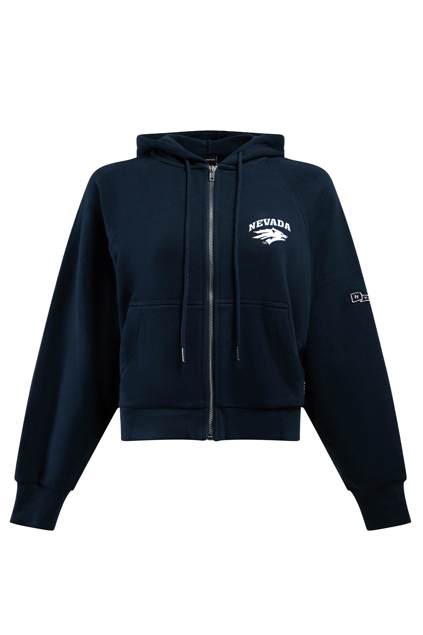 University of Nevada Reno Raglan Zip-Up