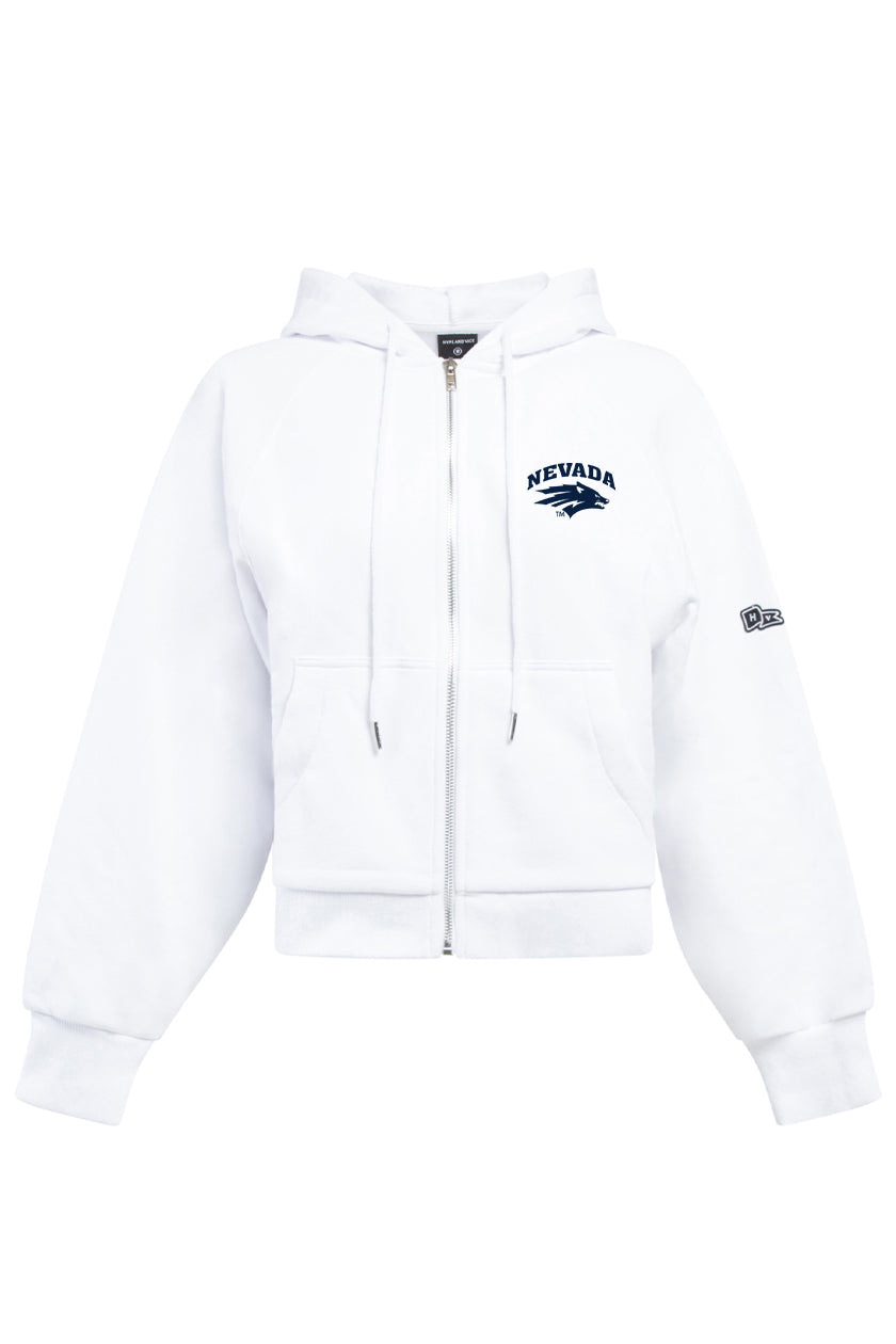 University of Nevada Reno Raglan Zip-Up