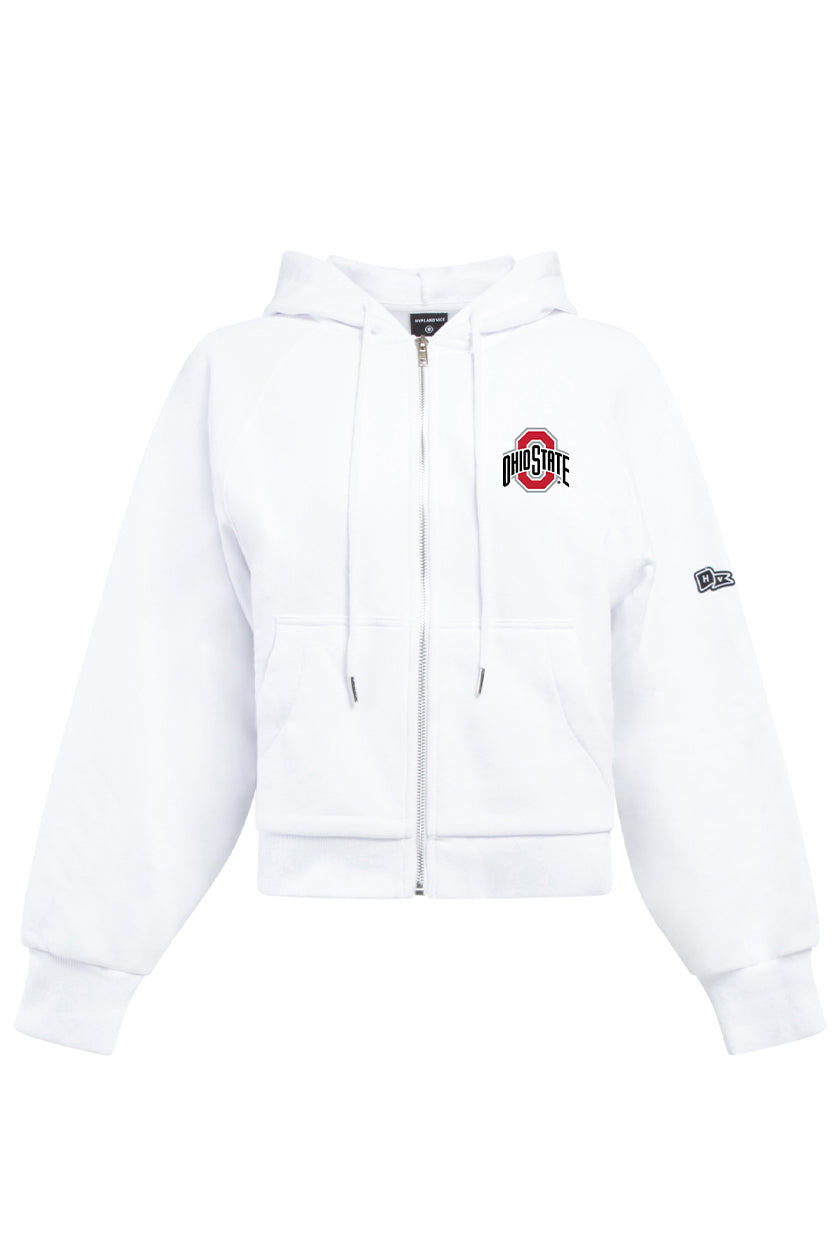 Ohio State Raglan Zip-Up