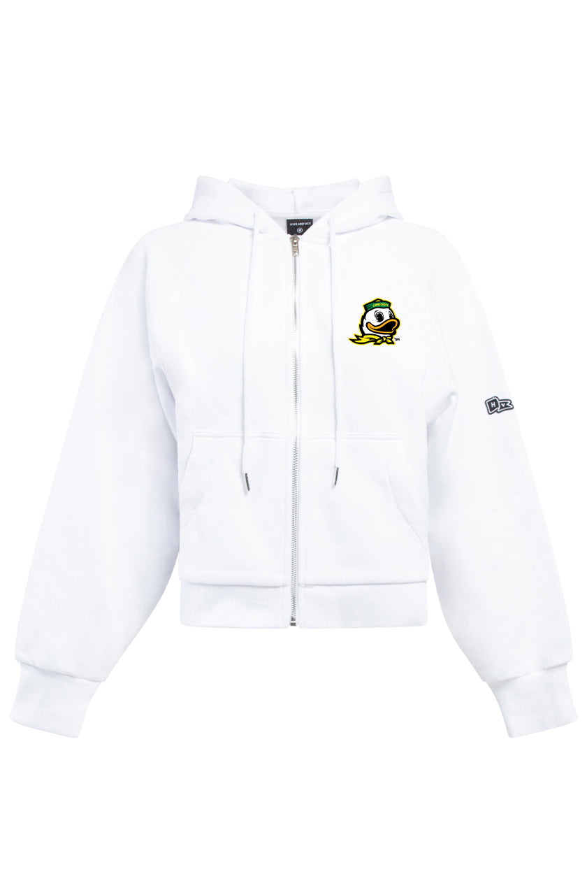 University of Oregon Raglan Zip-Up