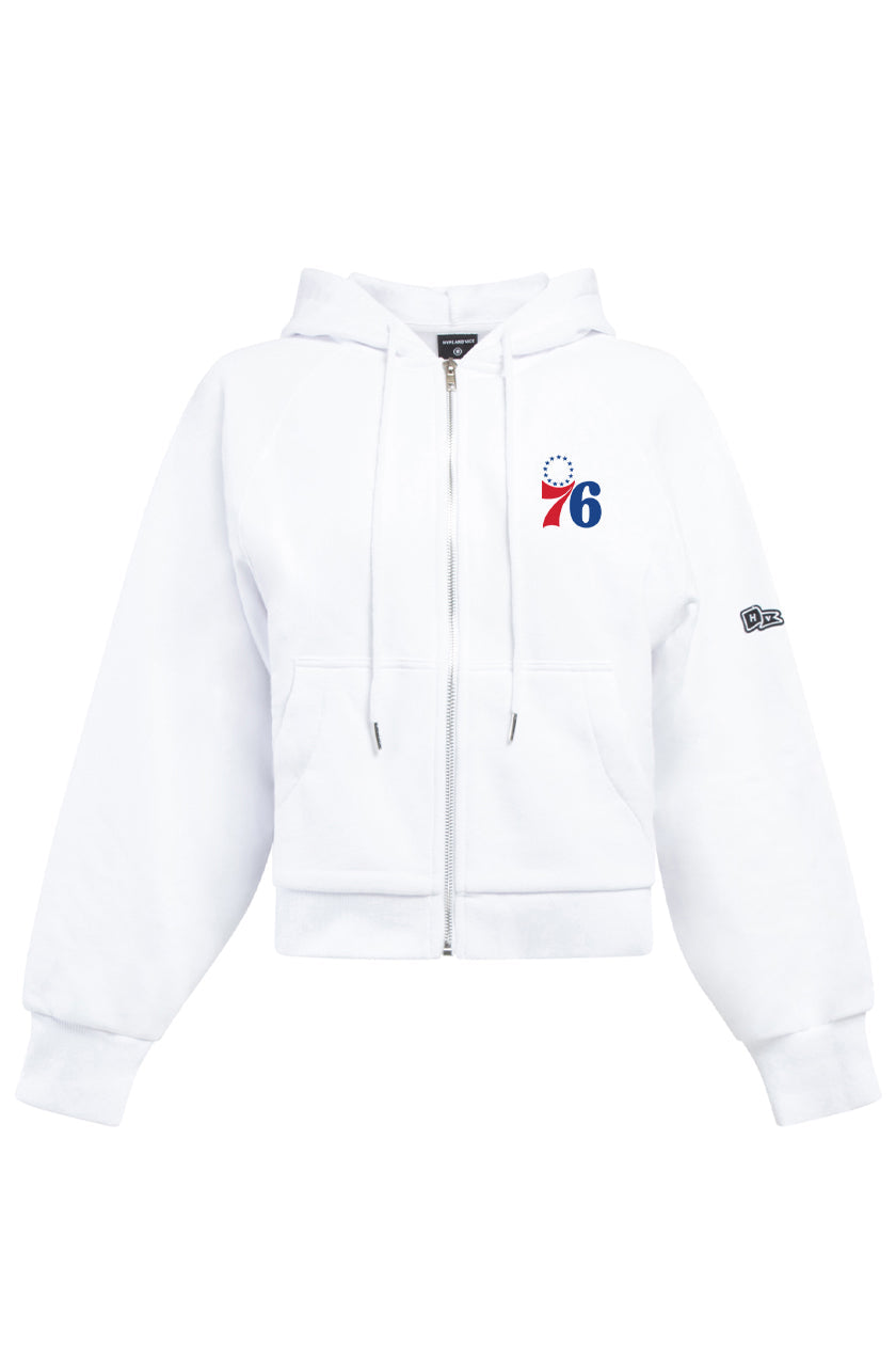 Philadelphia 76ers Raglan Zip-Up