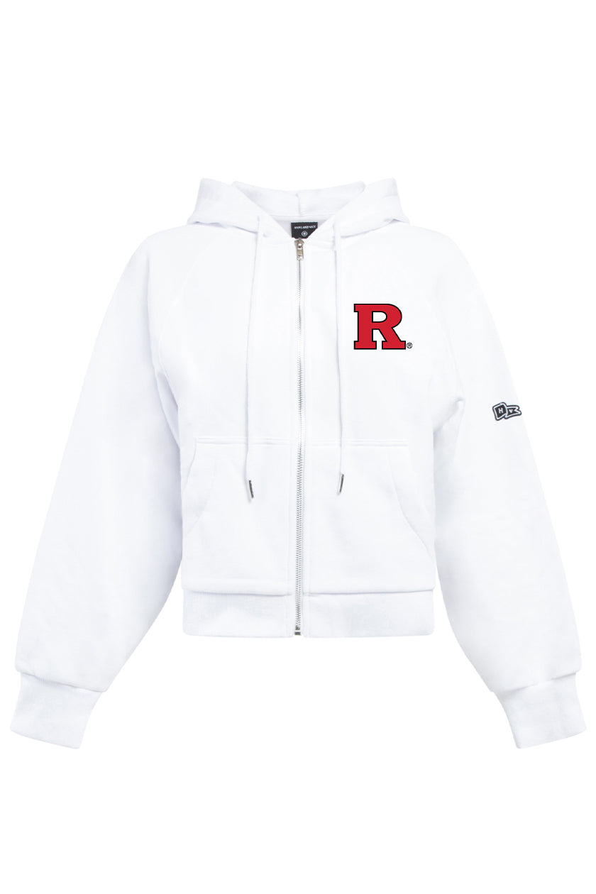 Rutgers Raglan Zip-Up