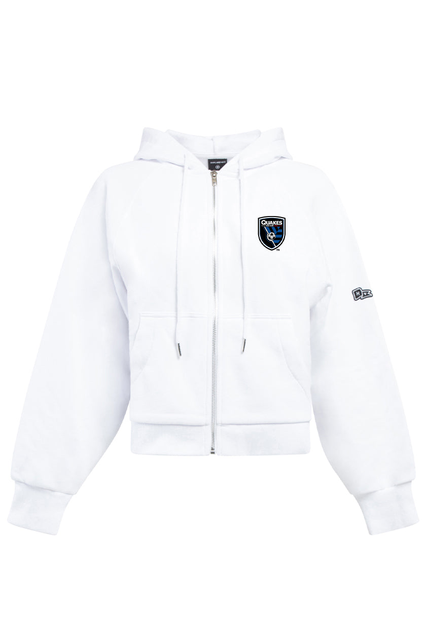 San Jose Earthquakes Raglan Zip-Up