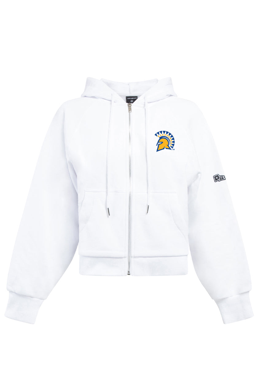 San Jose State Raglan Zip-Up