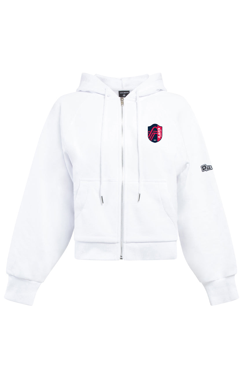 St Louis City FC Raglan Zip-Up