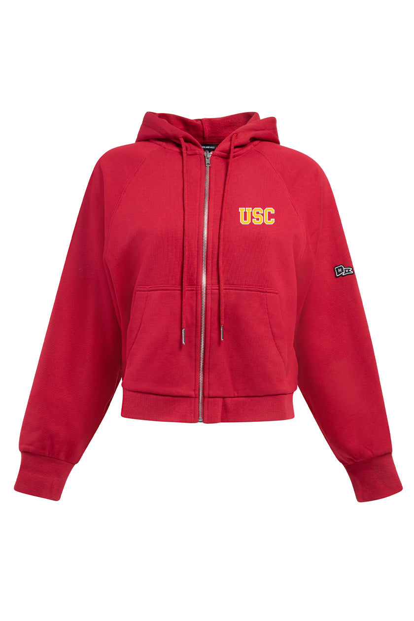 USC Raglan Zip-Up