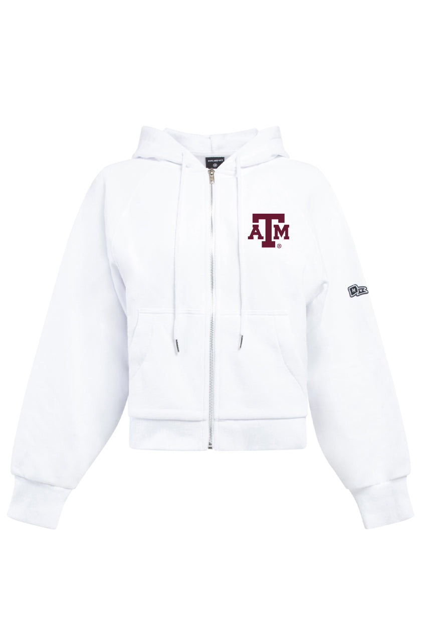 Texas A&M Raglan Zip-Up