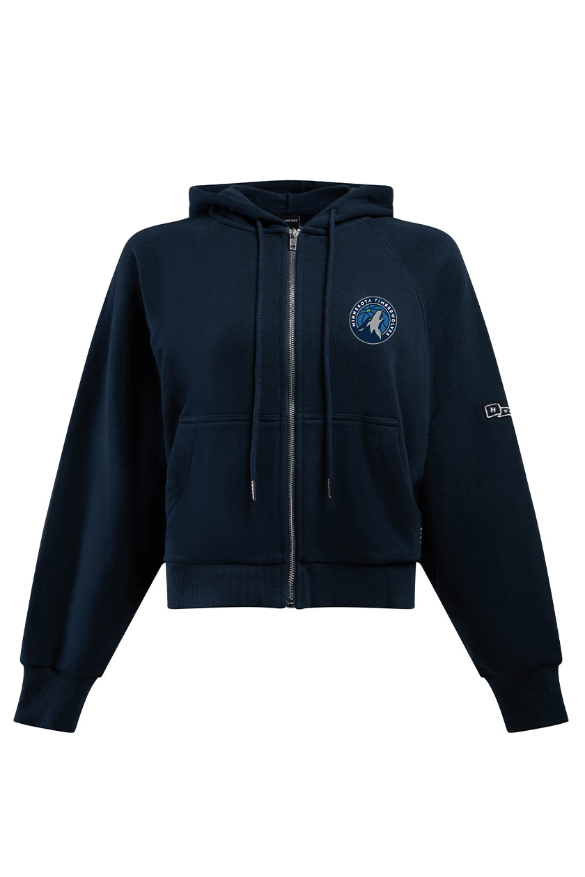 Minnesota Timberwolves Raglan Zip-Up