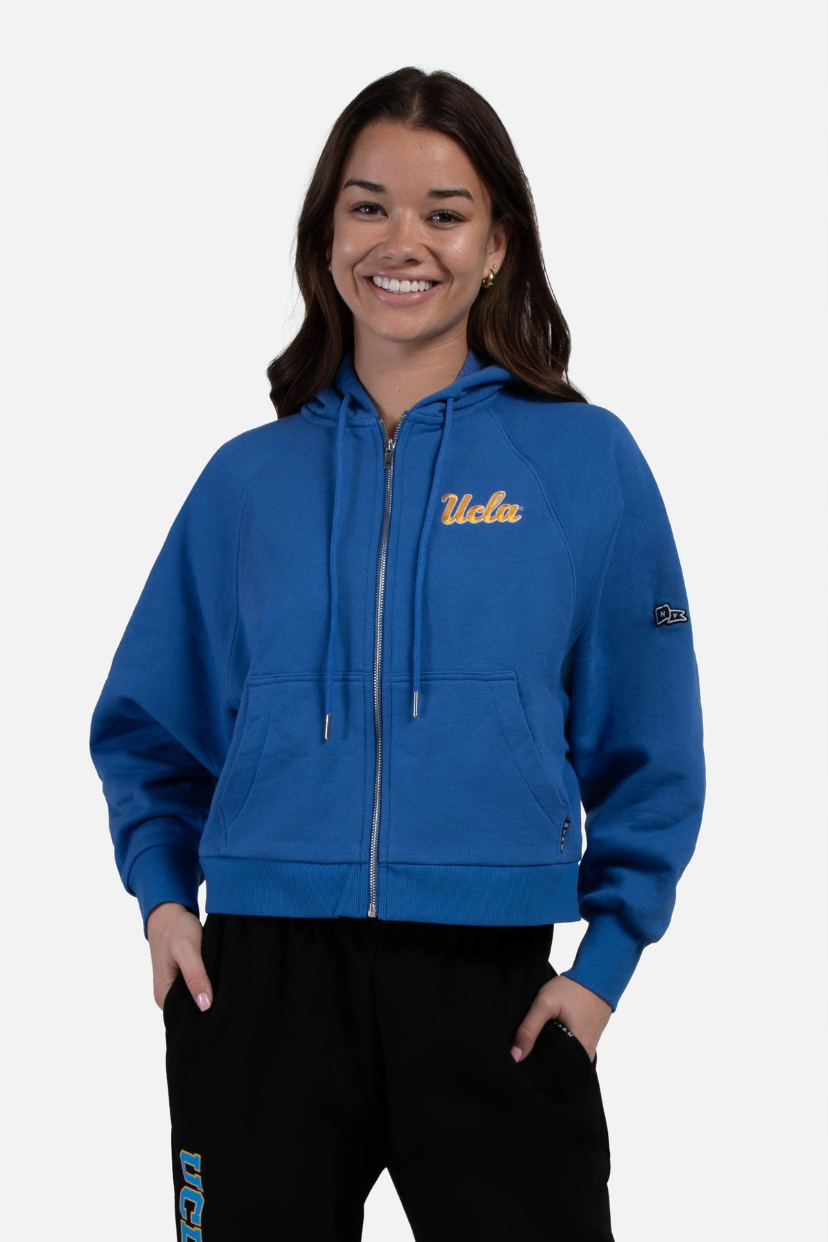 UCLA Raglan Zip Up