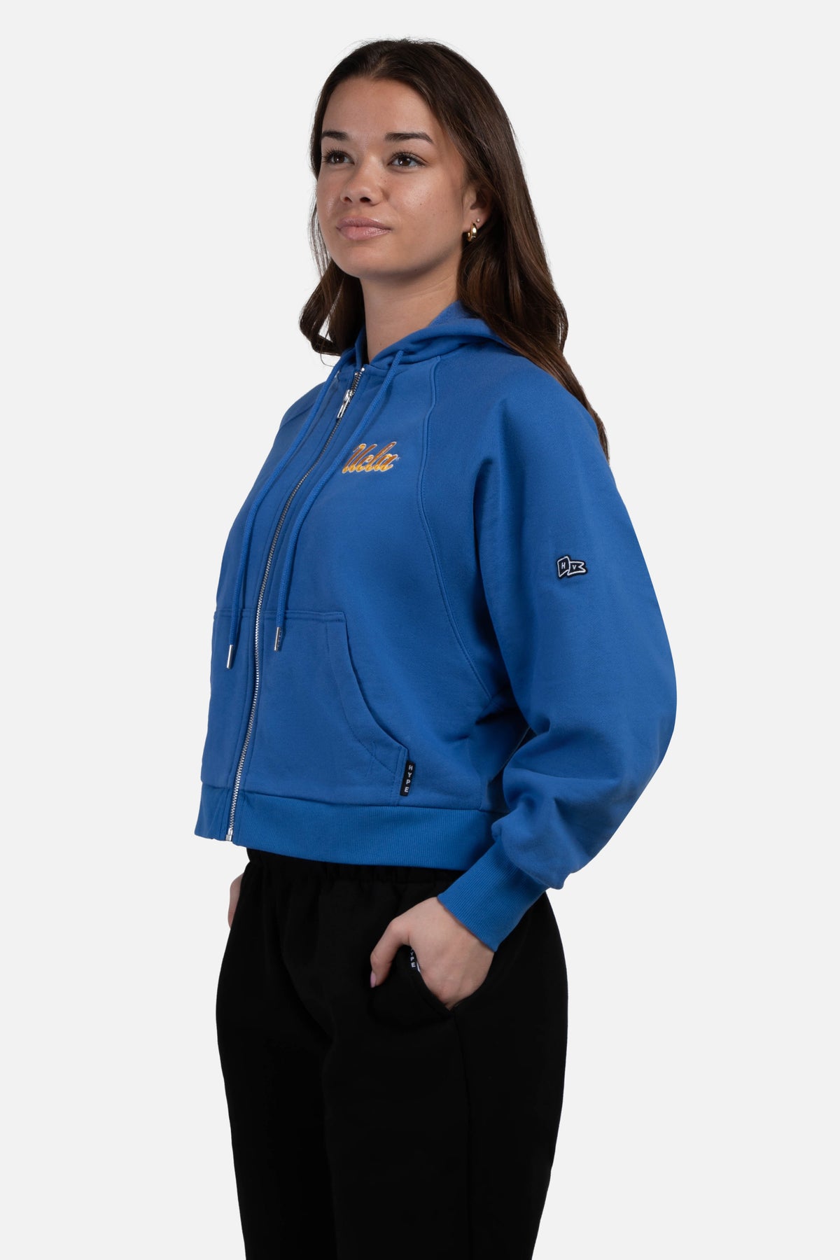 UCLA Raglan Zip Up