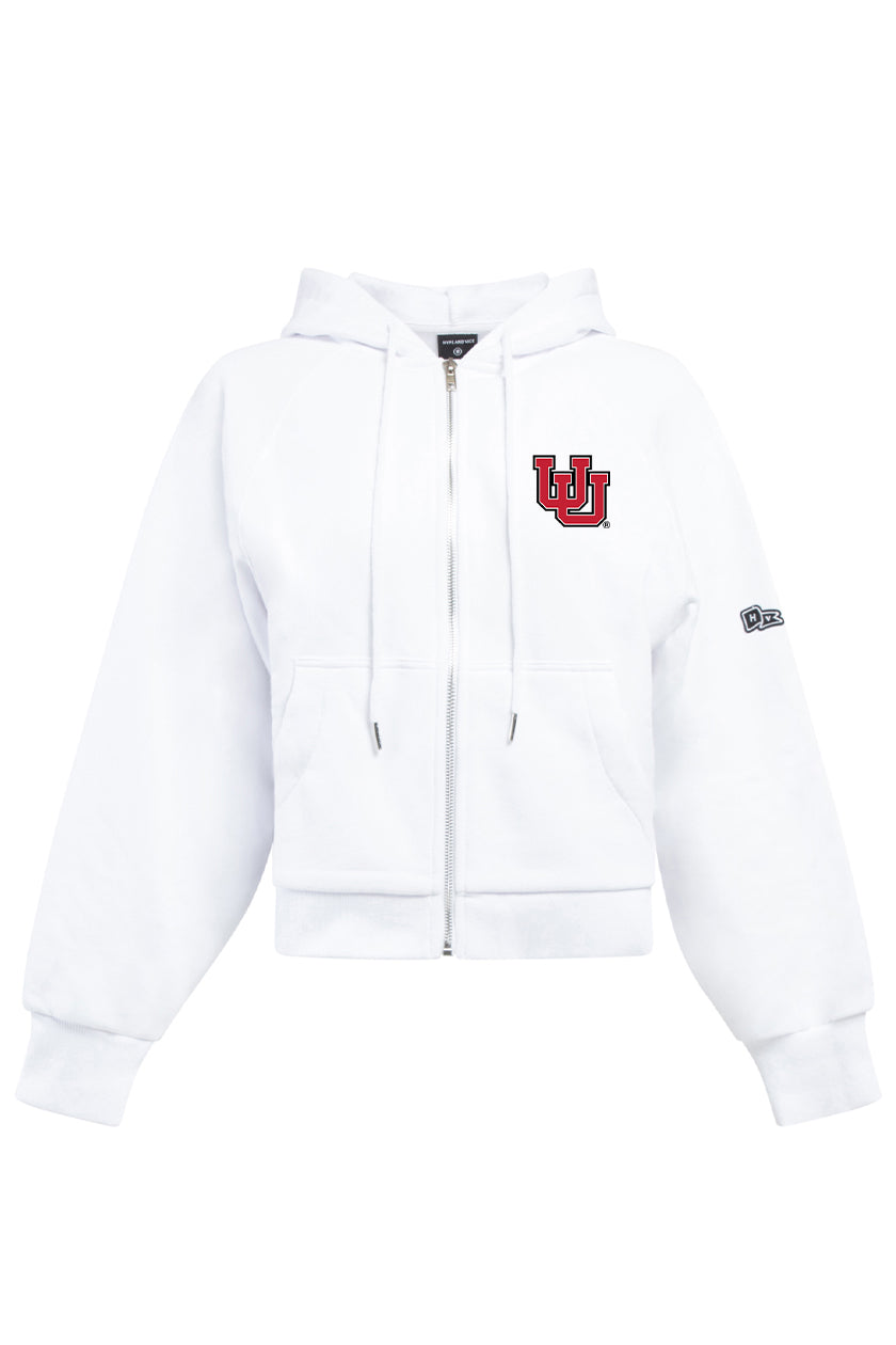 University of Utah Raglan Zip-Up