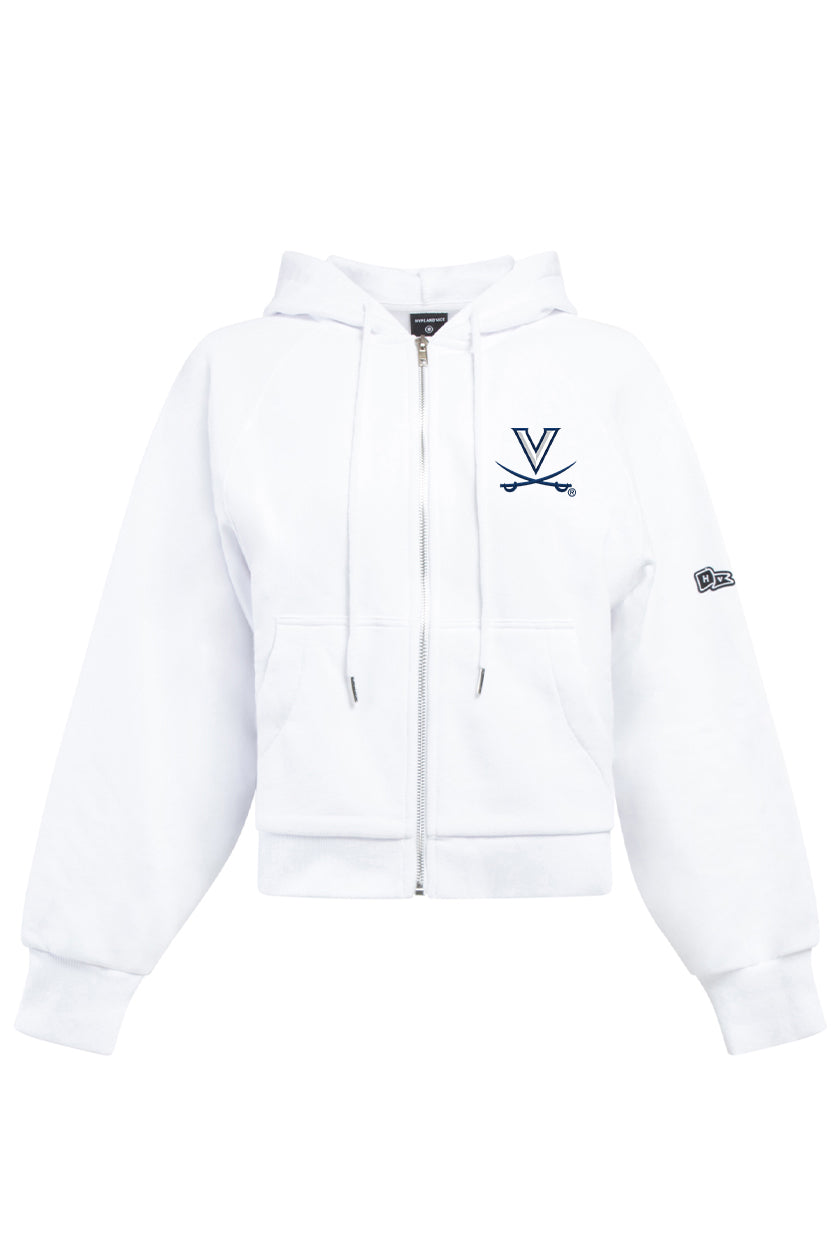 UVA Raglan Zip-Up