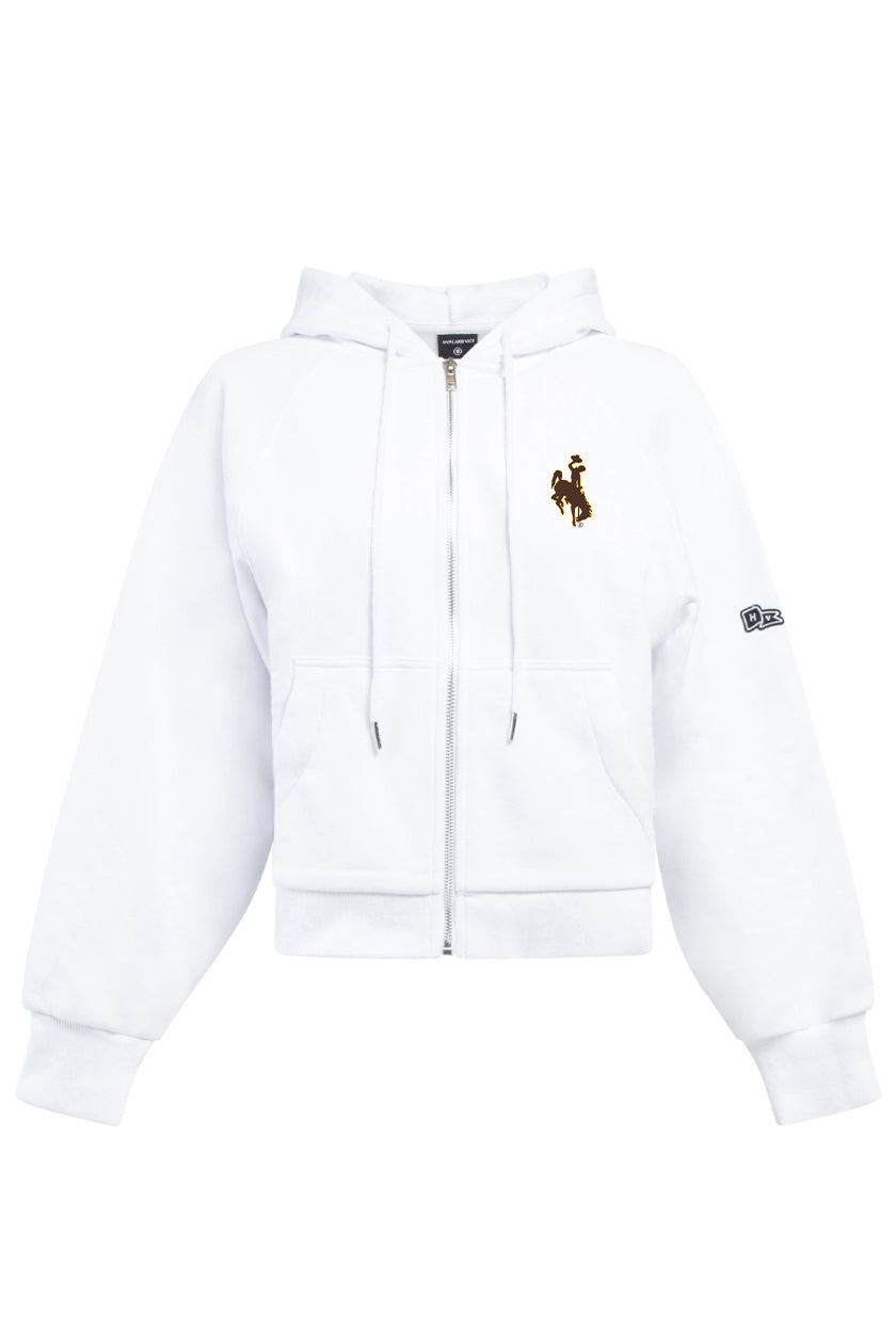 University of Wyoming Raglan Zip-Up