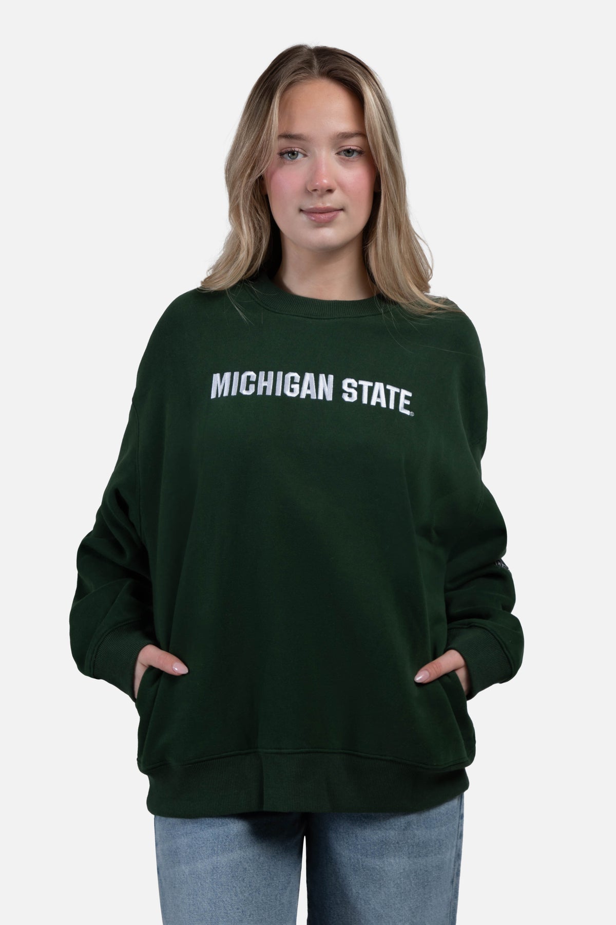 Michigan State Offside Crewneck