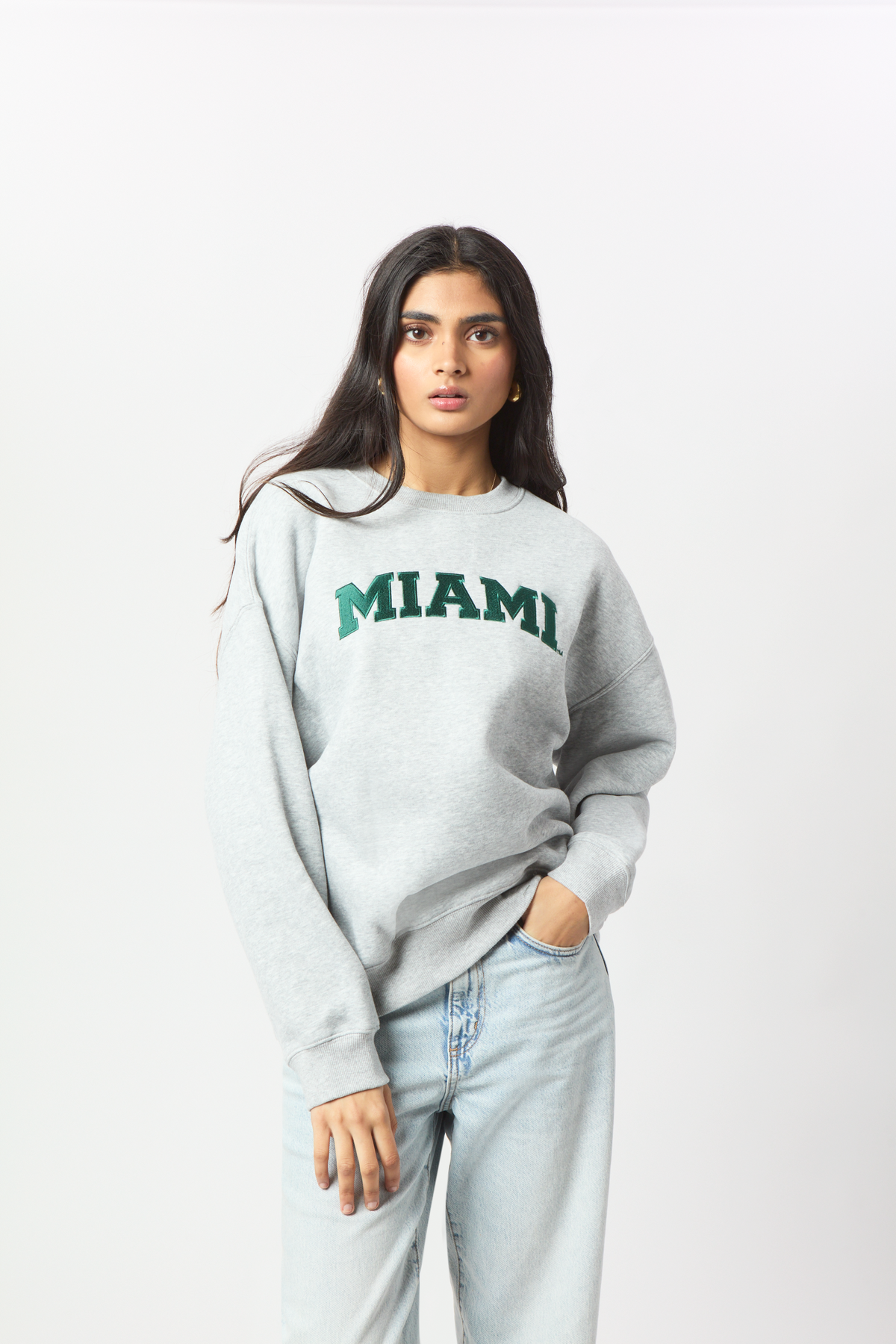 University of Miami Offside Crewneck