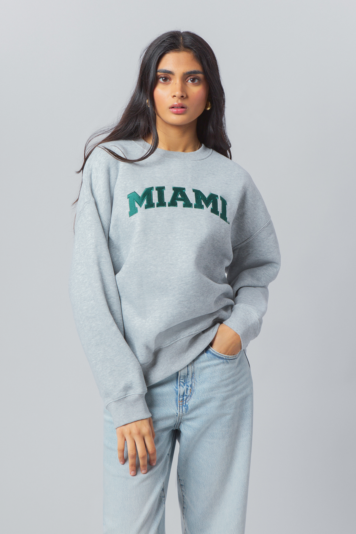 University of Miami Offside Crewneck