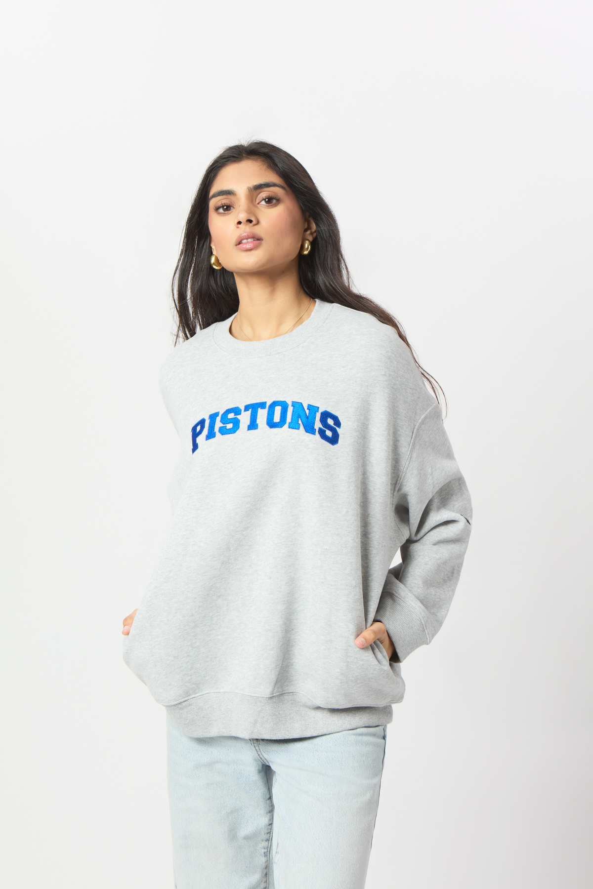 Detroit Pistons Offside Crewneck