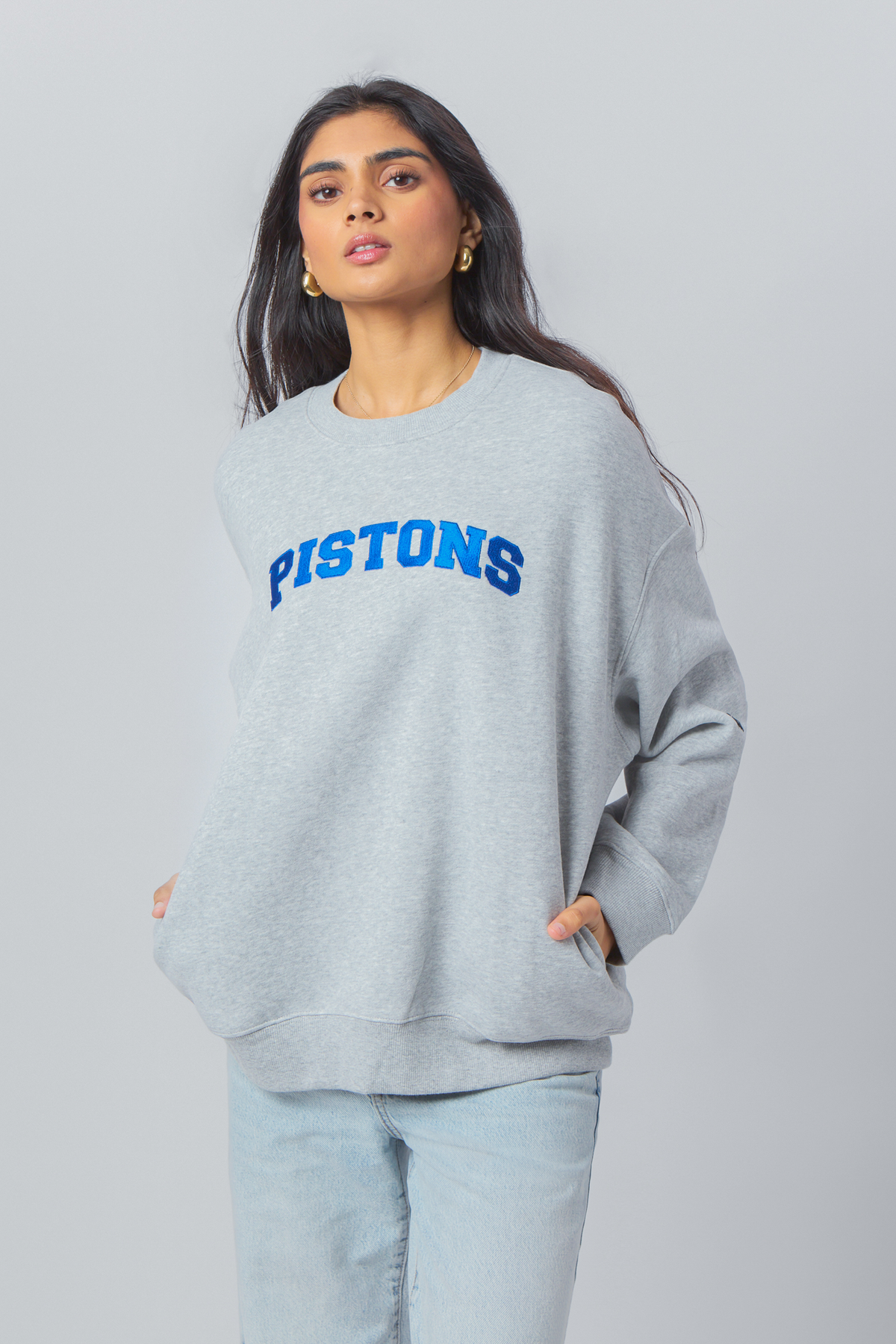 Detroit Pistons Offside Crewneck