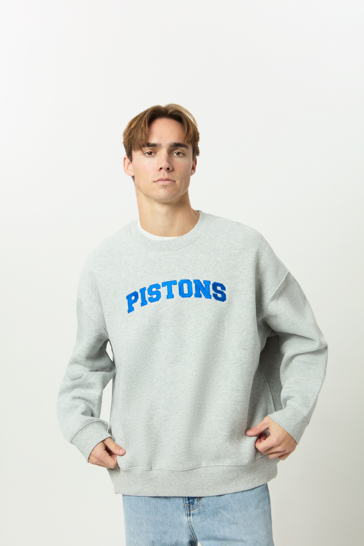 Detroit Pistons Offside Crewneck