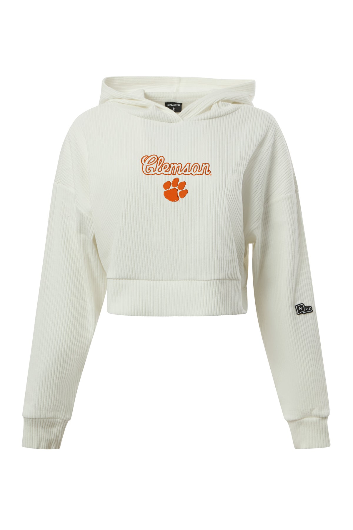 Clemson Warm-Up Cropped Hoodie