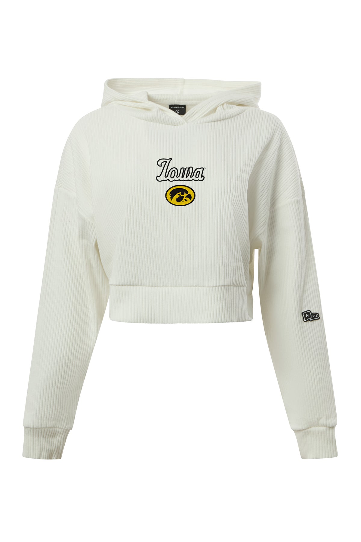 University of Iowa Warm-Up Cropped Hoodie