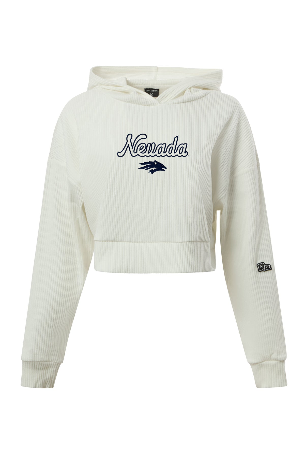 University of Nevada Reno Warm-Up Cropped Hoodie