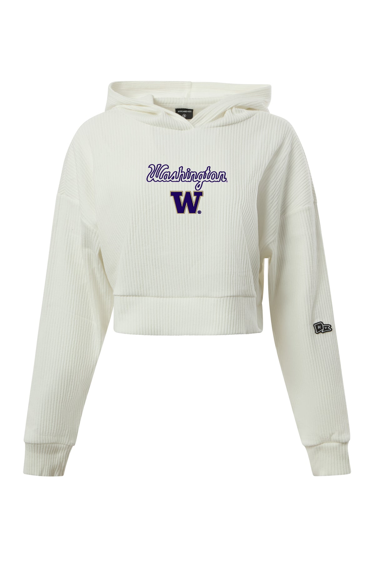 University of Washington Warm-Up Cropped Hoodie