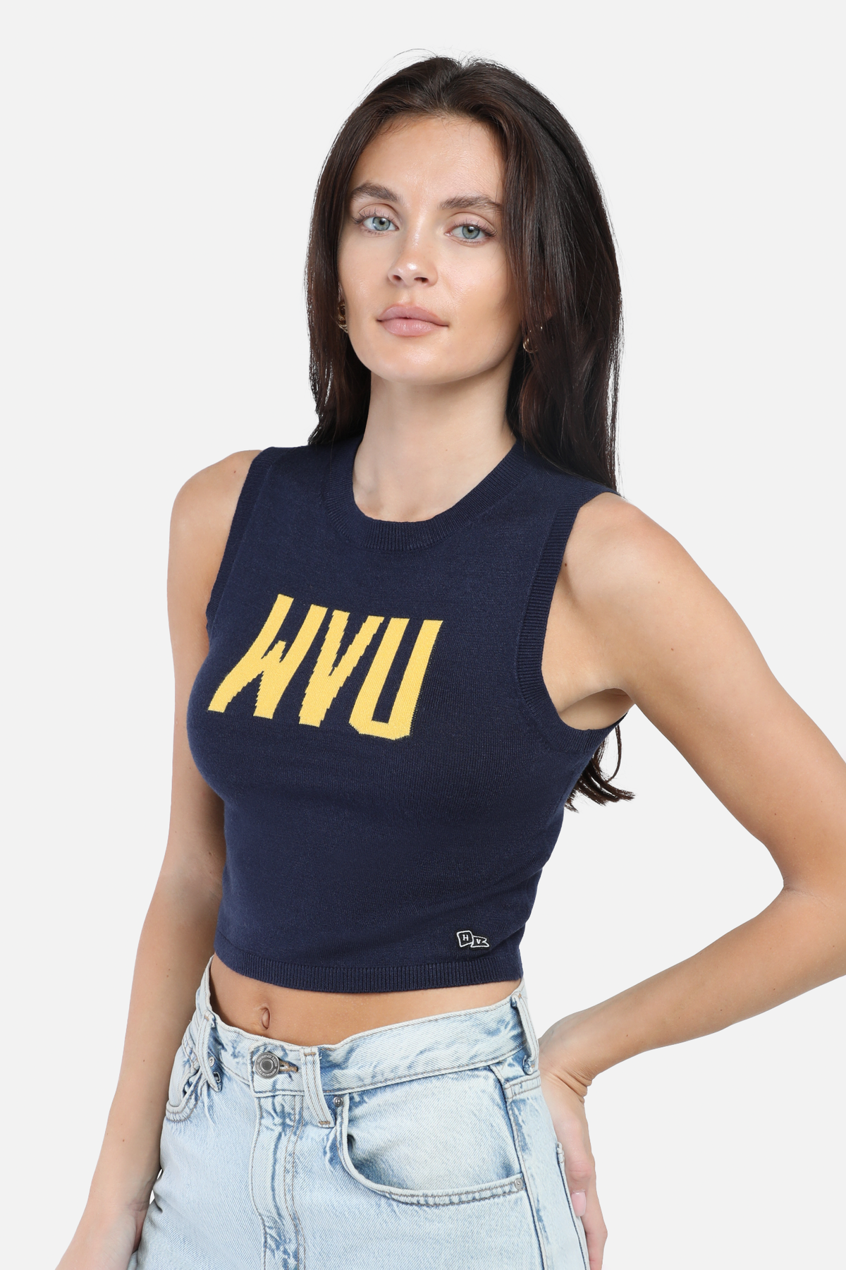 West Virginia University Ivy Knitted Tank