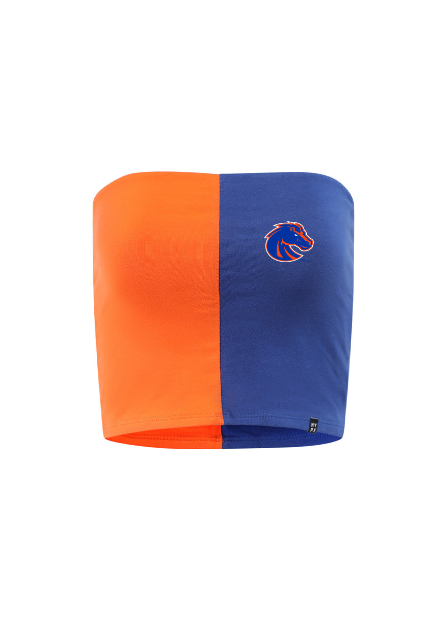 Boise State University Color Block Tube Top