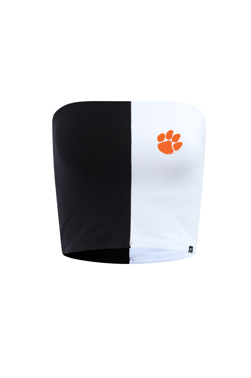 Clemson University Color Block Tube Top