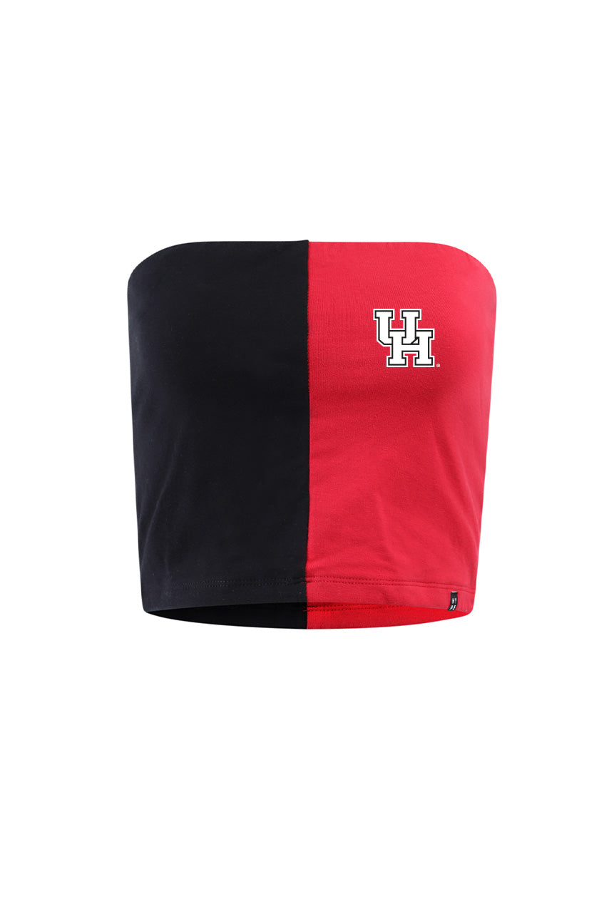 University of Houston Color Block Tube Top