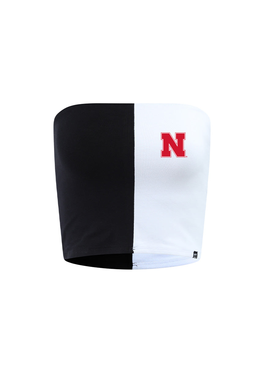 University of Nebraska Color Block Tube Top