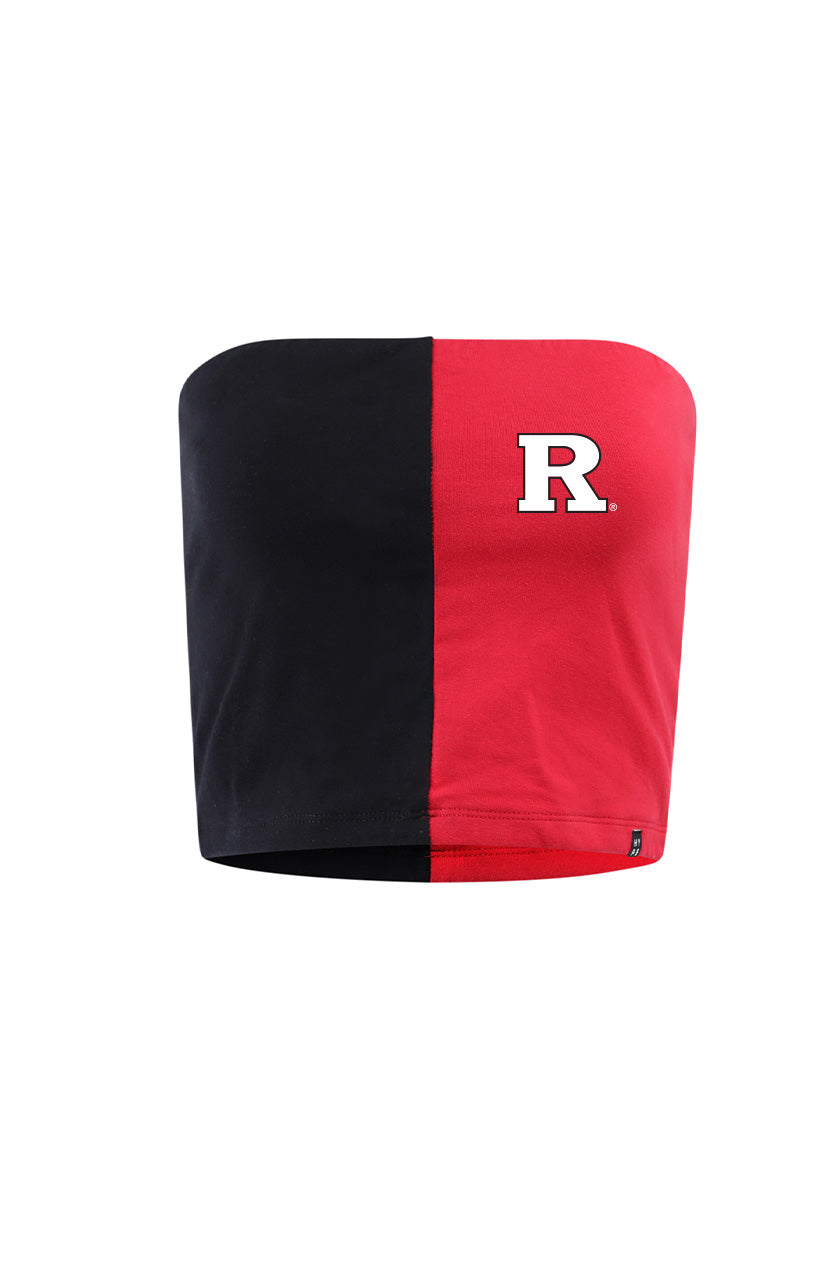 Rutgers University Color Block Tube Top