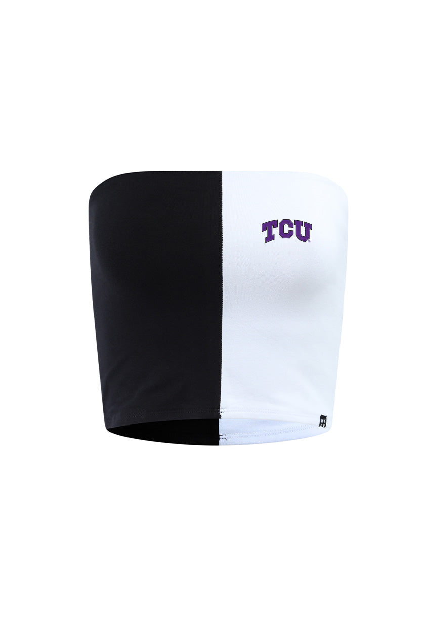 Texas Christian University Color Block Tube Top