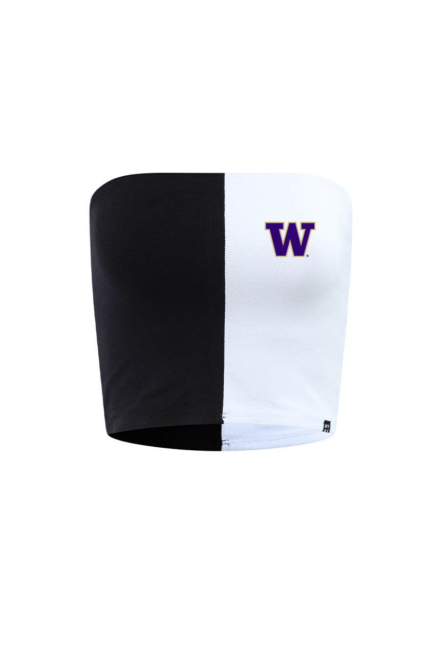 University of Washington Color Block Tube Top