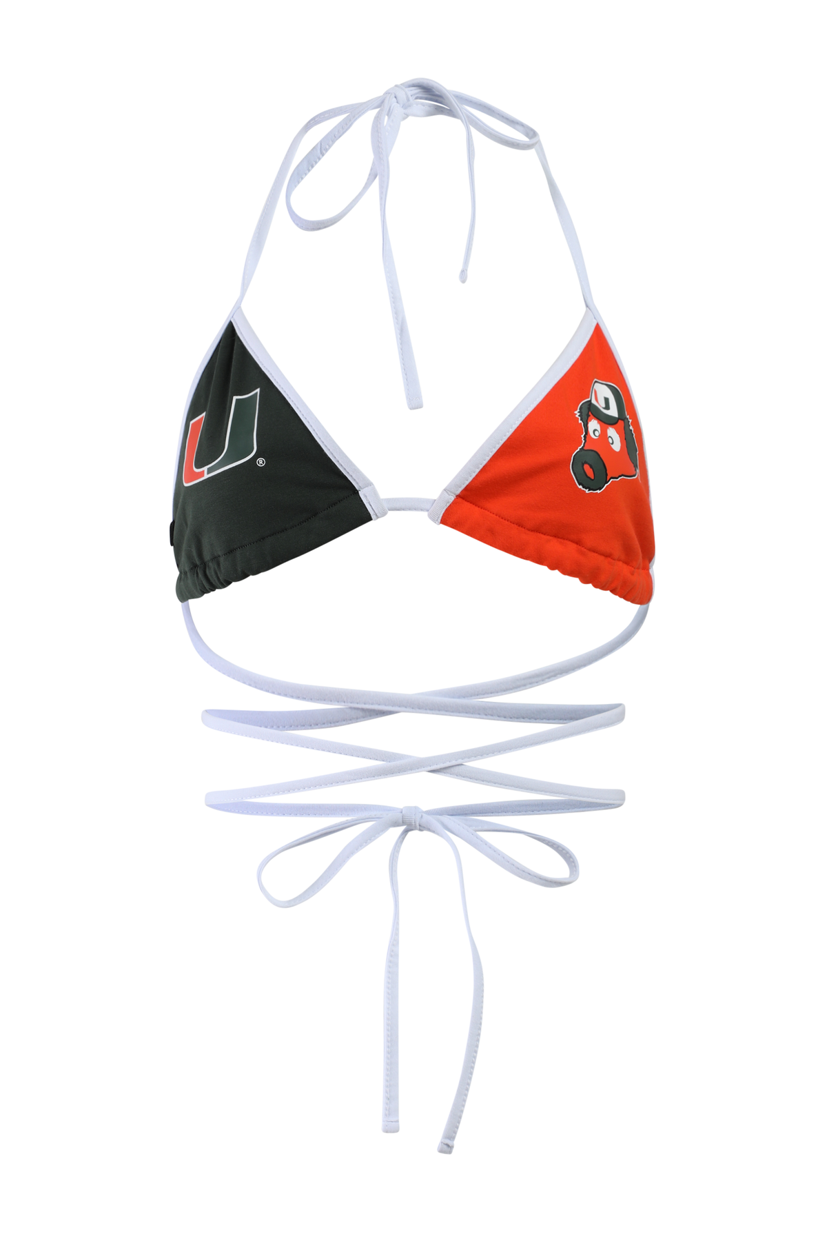 University of Miami Gameday Bra Top