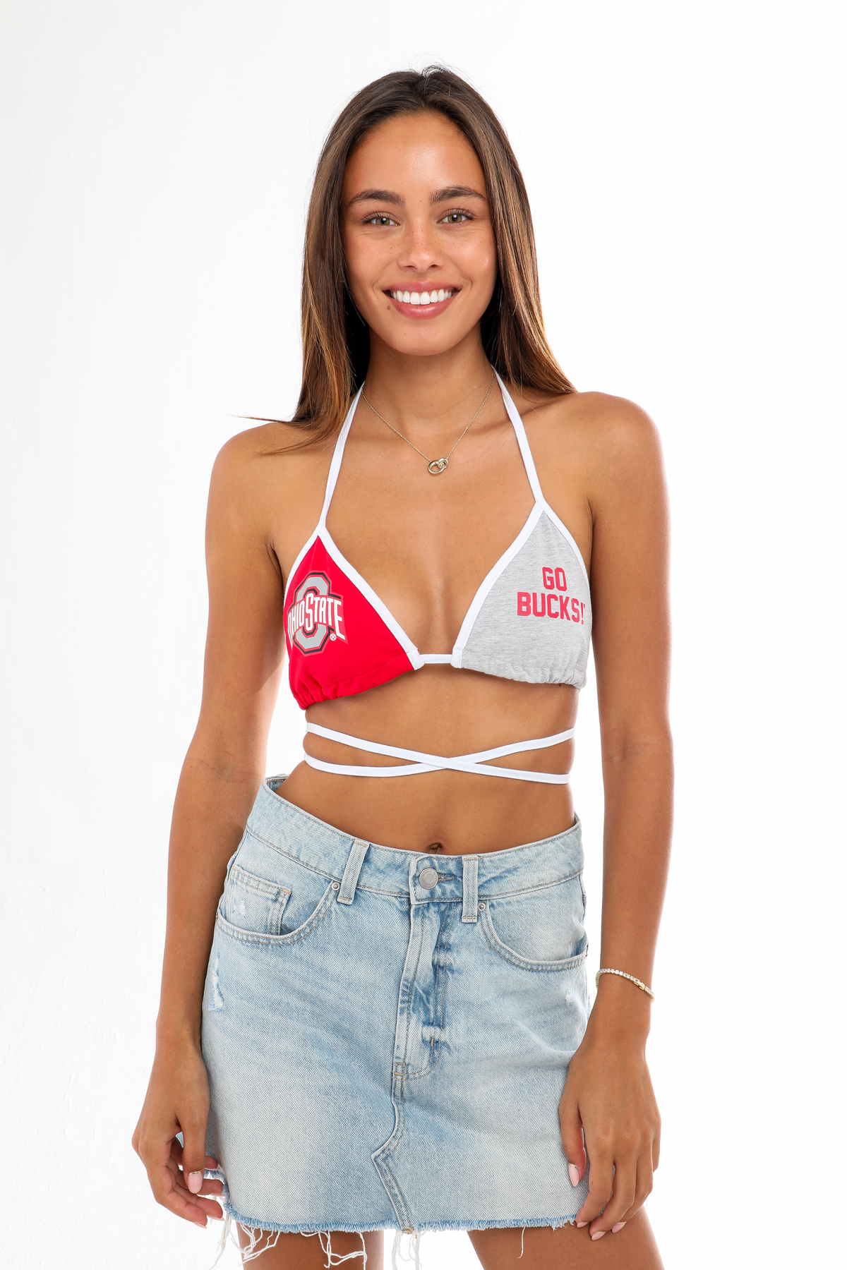 Ohio State University Gameday Bra Top